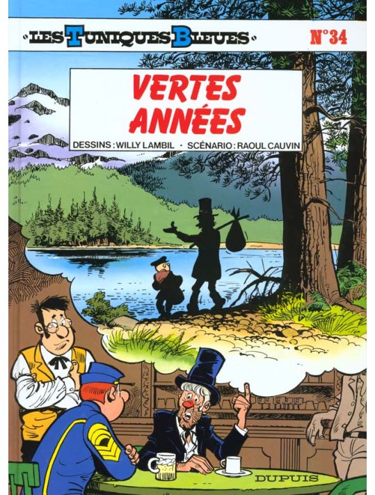 les tuniques bleues tome 34 - vertes années main product photo