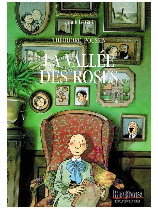theodore poussin tome 7 - la vallee des roses main product photo