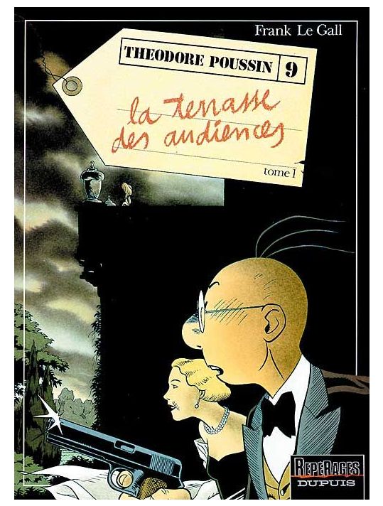 theodore poussin tome 9 - la terrasse des audiences tome 1 main product photo