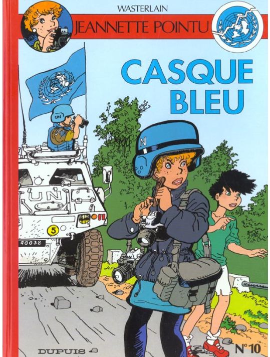 Jeannette Pointu tome 10 - casque bleu main product photo