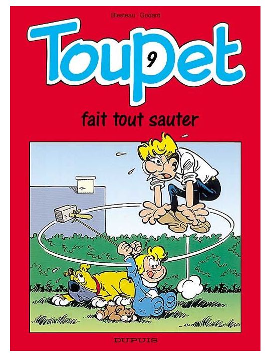 toupet tome 9 - toupet fait tout sauter main product photo