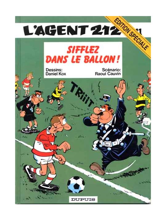Agent 212 (L') tome 11 - Sifflez dans le ballon ! (éd. 1989) main product photo