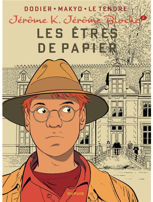 jérôme k. jérôme bloche tome 2 - les êtres de papier main product photo