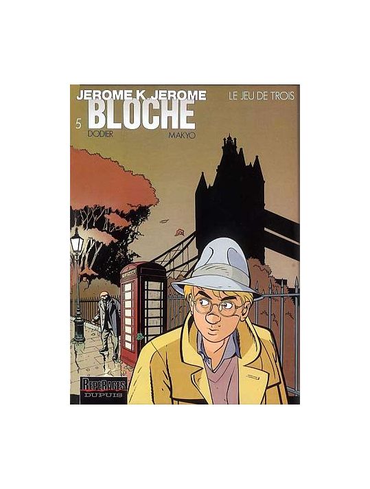 jérôme k. jérôme bloche tome 5 - le jeu de trois main product photo