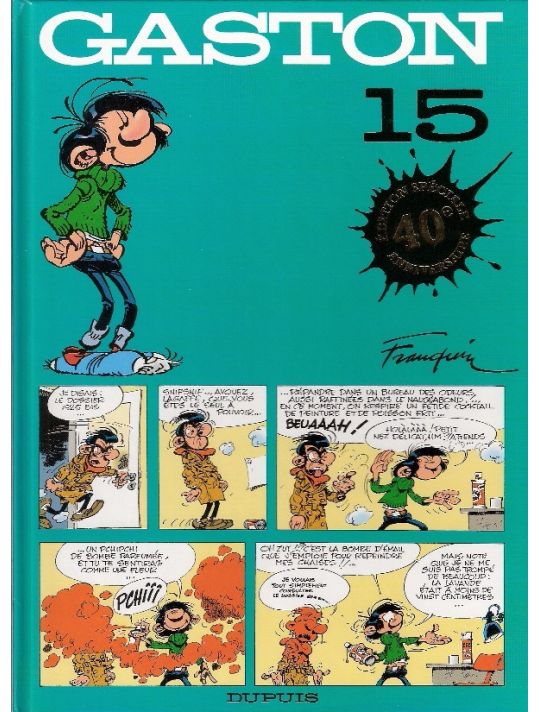 Gaston (Édition spéciale 40e anniversaire) tome 15 main product photo