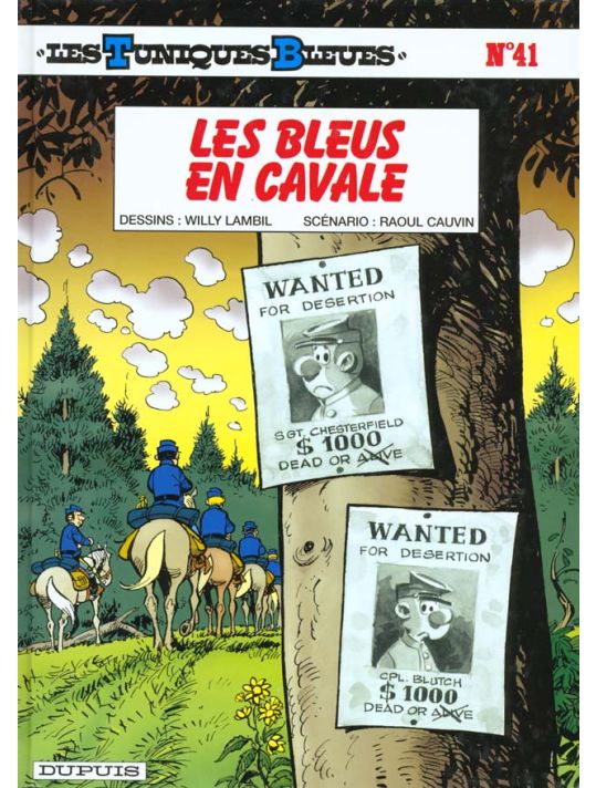 les tuniques bleues tome 41 - les bleus en cavale main product photo