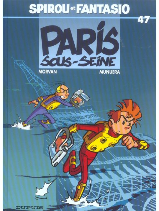 spirou et fantasio tome 47 - paris-sous-seine main product photo