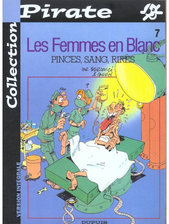 Les femmes en blanc pirate tome 7 - pinces sang rire main product photo