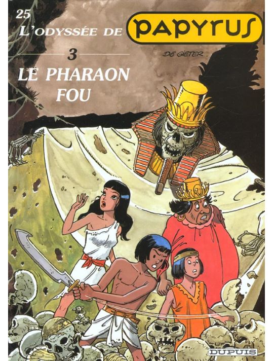 Papyrus tome 25 - le pharaon fou main product photo