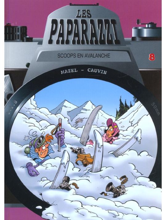 Les paparazzi tome 8 - scoops en avalanche main product photo