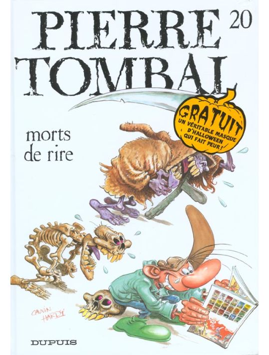 pierre tombal tome 20 - morts de rire main product photo