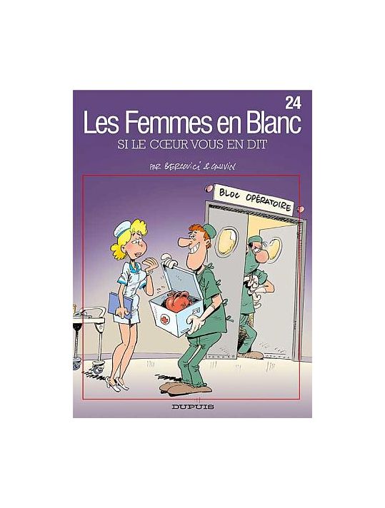 les femmes en blanc tome 24 - si le coeur vous en dit main product photo