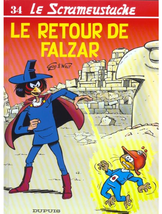 Le scrameustache tome 34 - le retour de falzar main product photo