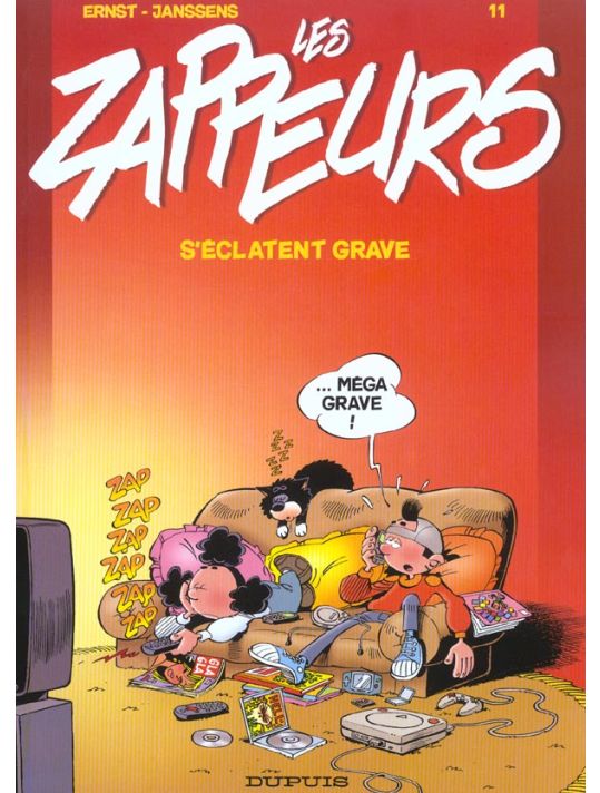 Les zappeurs tome 11 - les zappeurs s'éclatent grave main product photo