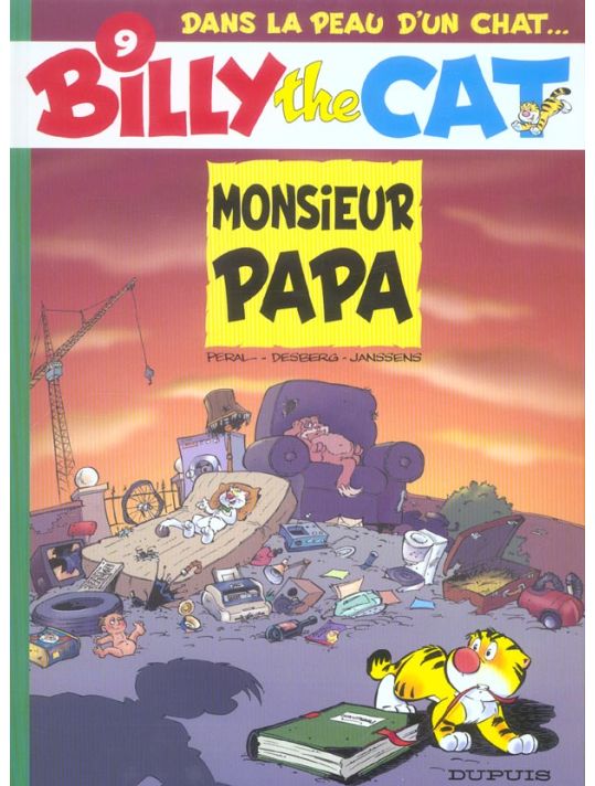 billy the cat tome 9 - monsieur papa main product photo