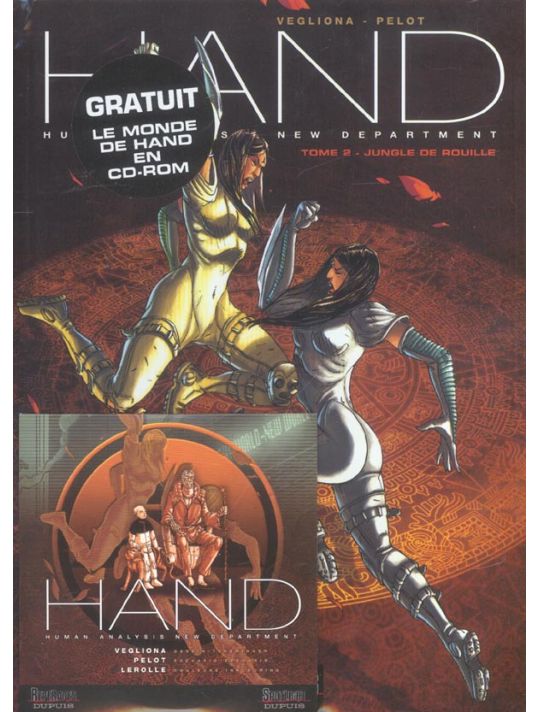 hand tome 2 - jungle de rouille main product photo