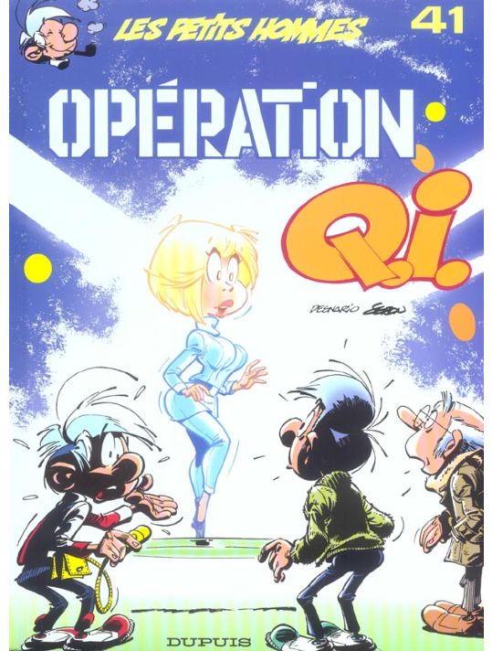 Les petits hommes tome 41 - operation q.i. main product photo