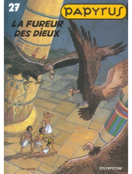 papyrus tome 27 - la fureur des dieux main product photo