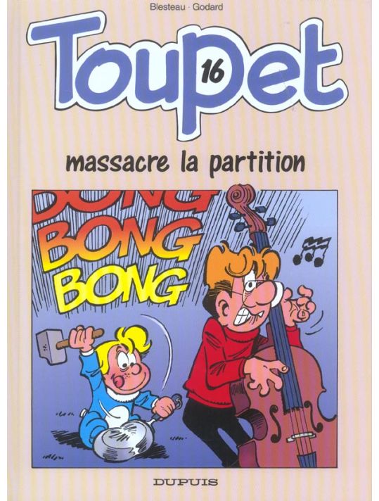 toupet tome 16 - toupet massacre la partition main product photo
