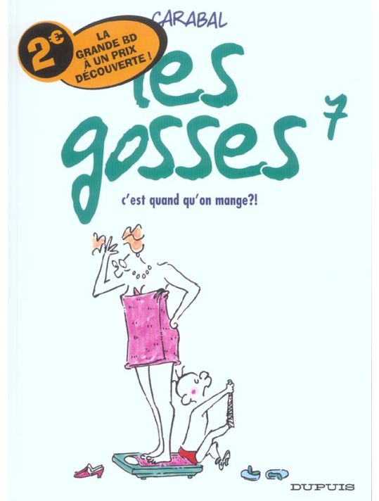 Les gosses tome 7 - c'est quand qu'on mange ?! main product photo
