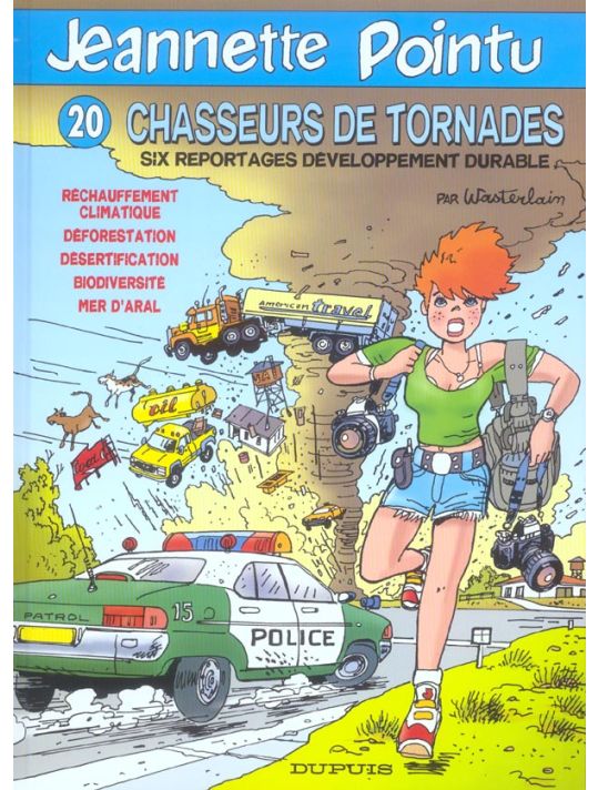Jeannette Pointu tome 20 - chasseurs de tornades main product photo