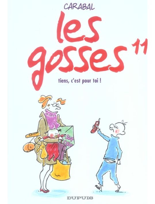 les gosses tome 11 - tiens c'est pour toi main product photo