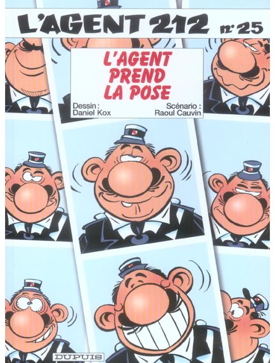 l'agent 212 tome 25 - l'agent prend la pose main product photo