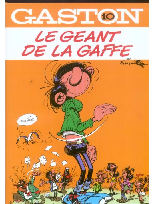 gaston lagaffe tome 10 - le géant de la gaffe main product photo