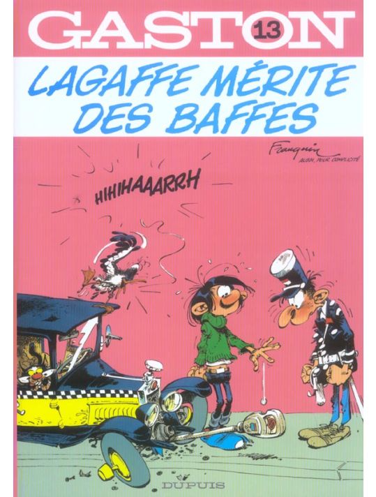 gaston lagaffe tome 13 - lagaffe mérite des baffes main product photo