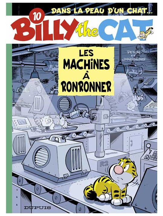 billy the cat tome 10 - les machines a ronronner main product photo