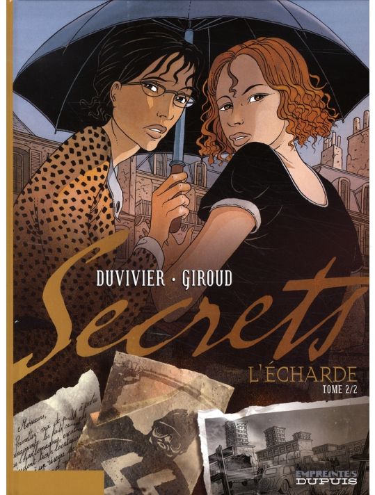 secrets, l'écharde tome 2 main product photo