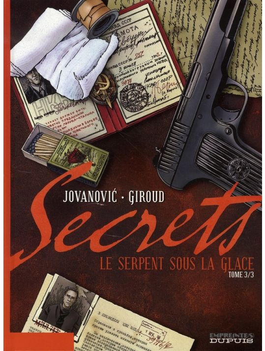 secrets, le serpent sous la glace tome 3 main product photo