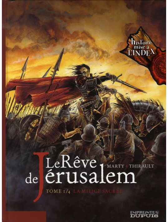le rêve de jérusalem tome 1 - la milice sacrée main product photo