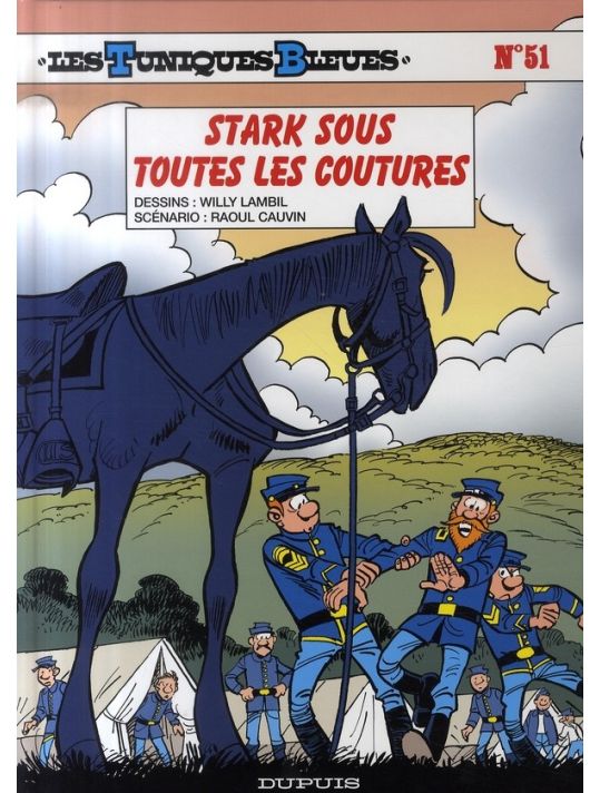 les tuniques bleues tome 51 - stark sous toutes les coutures main product photo