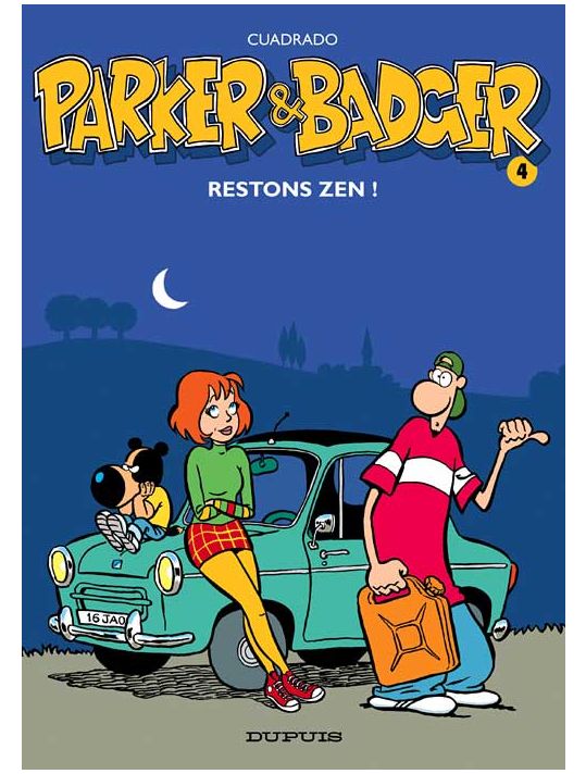 parker et badger tome 4 - restons zen main product photo