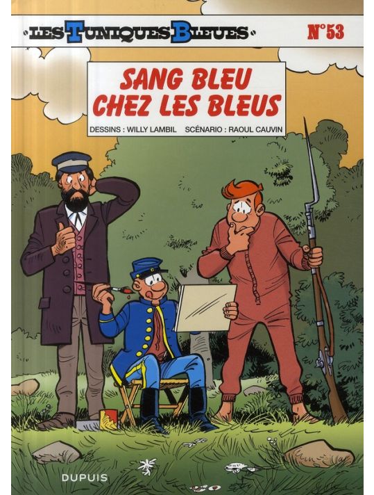 les tuniques bleues tome 53 - sang bleu chez les bleus main product photo