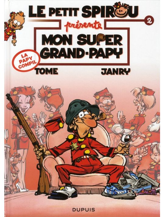 le petit spirou - présente tome 2 - mon super grand papy main product photo