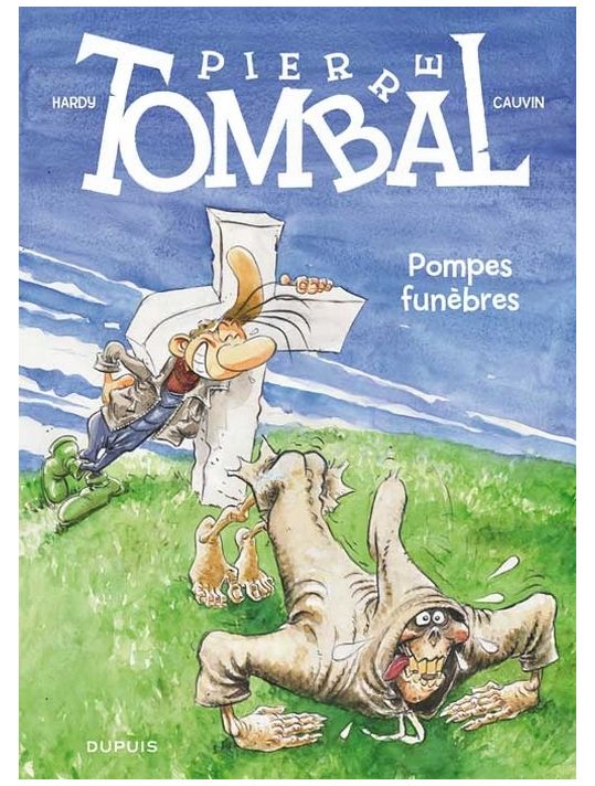 pierre tombal tome 26 - pompes funèbres main product photo
