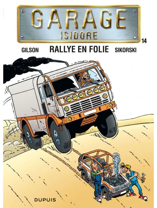 garage Isidore tome 14 - rallye en folie main product photo