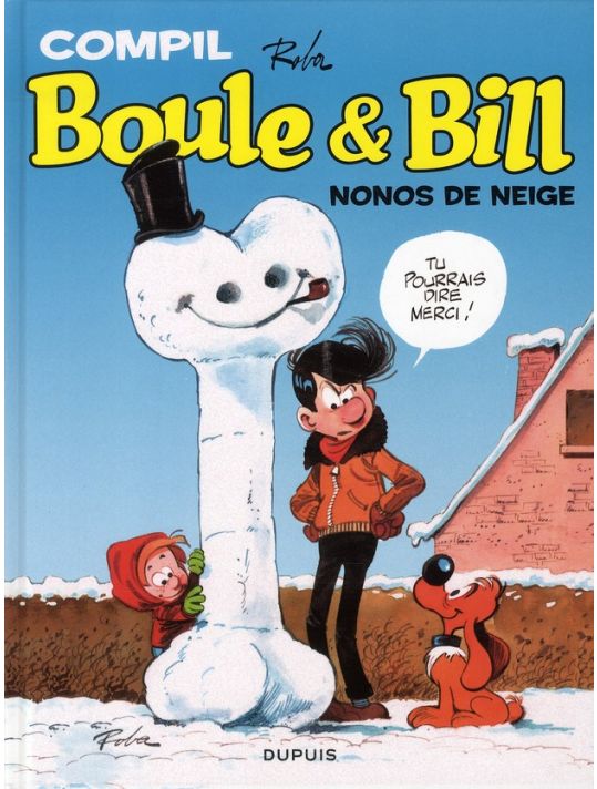 Boule et Bill - la compil tome 1 - nonos de neige - recueil de gags enneigés main product photo