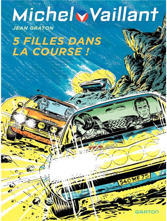 Michel Vaillant tome 19 - 5 filles dans la course main product photo