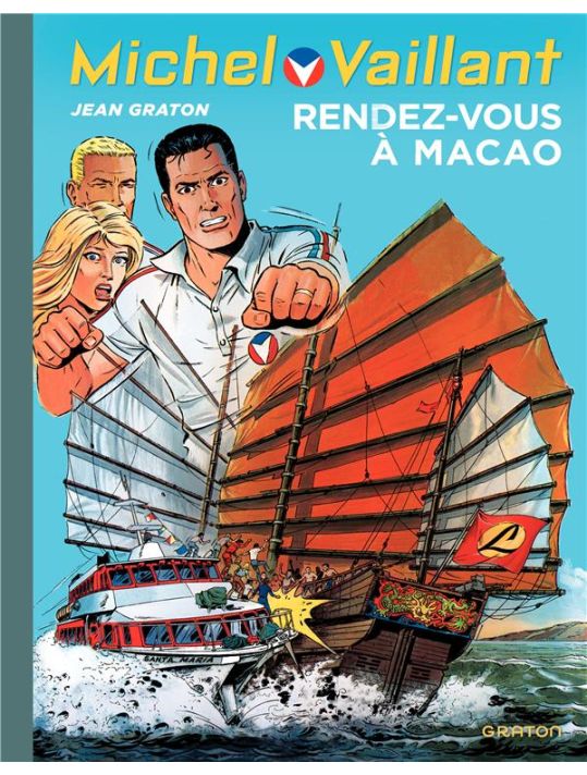 Michel Vaillant tome 43 - rendez-vous à Macao main product photo