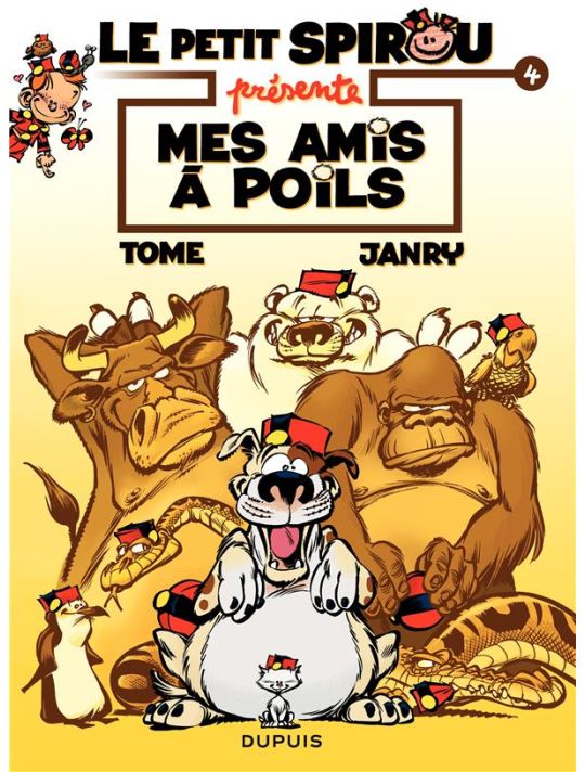 le petit Spirou présente tome 4 - mes amis à poils main product photo