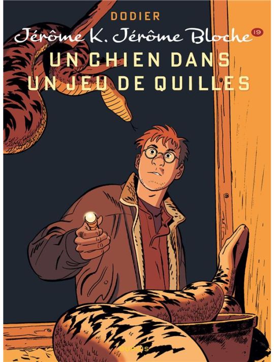 Jérôme K. Jérôme Bloche tome 19 - un chien dans un jeu de quilles main product photo