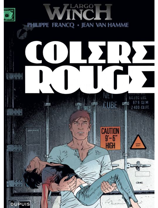 Largo Winch tome 18 - colère rouge main product photo