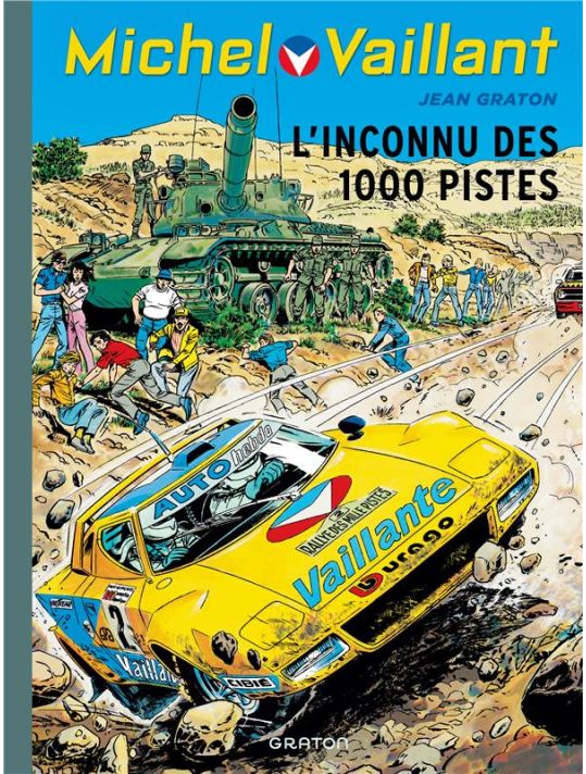 Michel Vaillant tome 37 - l'inconnu des 1000 pistes main product photo
