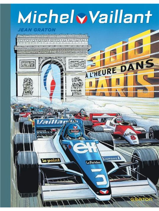 Michel Vaillant tome 42 - trois cents à l'heure dans Paris main product photo