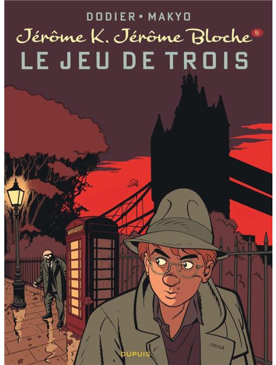jérôme k. jérôme bloche tome 5 - le jeu de trois main product photo