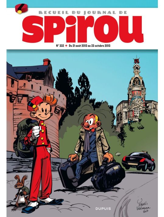 Recueil Spirou tome 332 main product photo