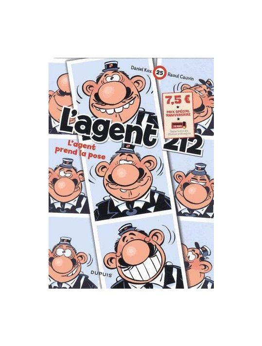 L'agent 212 tome 25 (incontournables dupuis 75 ans) main product photo